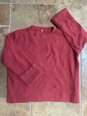 EUC Oversized Boxy Cozy Sweater